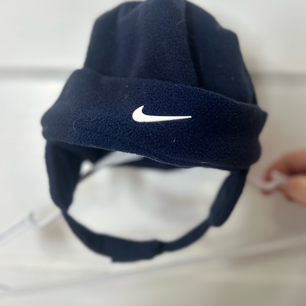 Nike Kids Dark Blue Fleece Hat